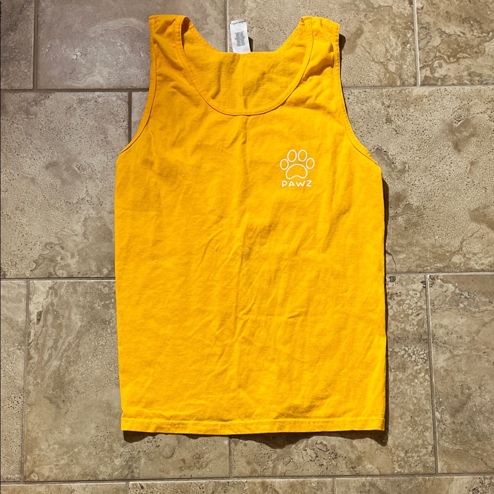 PAWZ Bright Yellow Tank Top